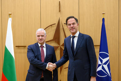 Minister Ivan Kondov met with NATO Secretary General Mark Rutte